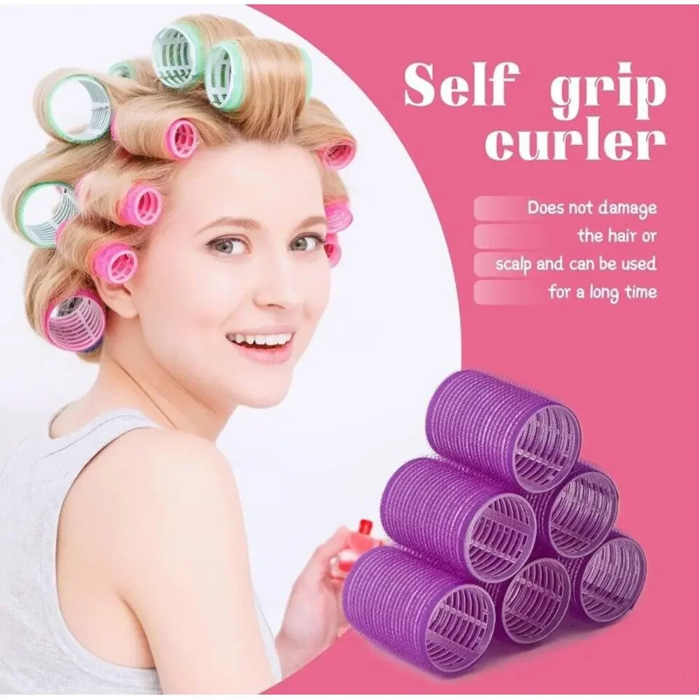 PANDY CARE Self Grip Roller Set 3Sizes- 32 Rollers, bag, Clips and Comb!‎ NIB